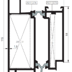 გარე განიერი კარი AT55V19