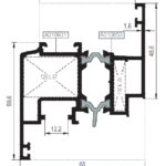 ევრო ფანჯარა AT55V13