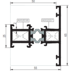 ეკო ტიხარი AT55M01