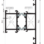 ტიხარი AT55M13