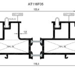 ჩარჩო ორ რელსიანი AT116F05