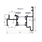 ევრო ადაპტორი AT64A22