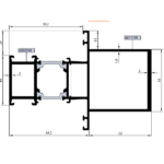 გაძლიერებული ტიხარი AT64M18